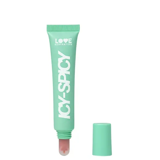 Love Generation Plump Lip Gloss Icy-Spicy 01 Jules - Cooling Lip Plumper with Glossy Finish