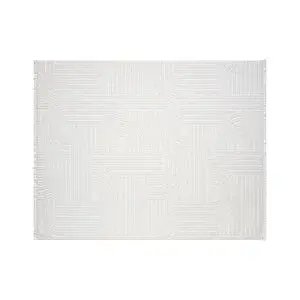 Vivense Aspendos Akri̇li̇k Dokuma Maki̇ne Halisi, 100x500, Krem, 5110