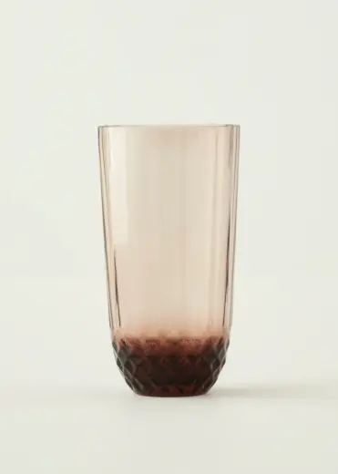 Colore Kesme Meşrubat Bardağı Kahverengi (345 cc)
