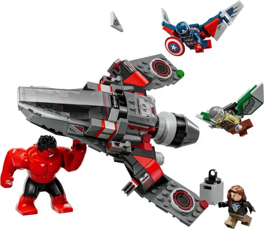 76292 LEGO® Marvel Kaptan Amerika ile Red Hulk Savaşı