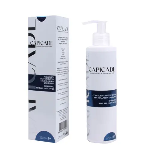 Capicade Collagen Caffein Biotin Sık Kullanım Şampuanı 220 ml