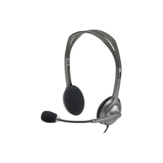 Logitech H111 Kablolu Stereo Kulaklık - Gri