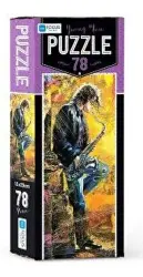 Blue Focus Young Man 78 Parça Puzzle