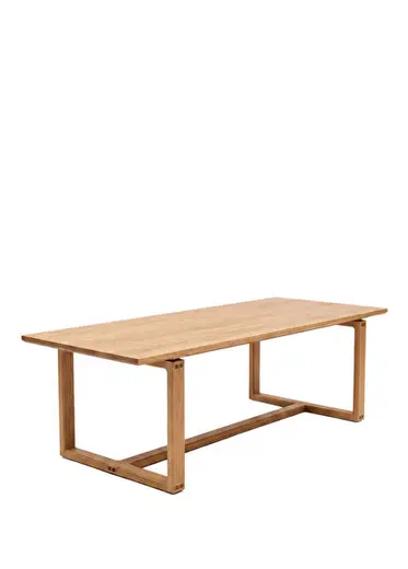 Ginza Naturel Meşe Yemek Masası 260 cm