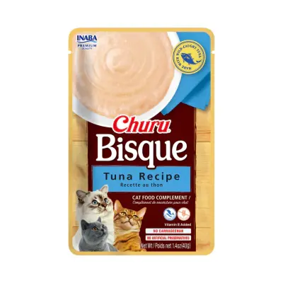 INABA CIAO Churu Bisque Ton Balıklı Kedi Ödül Maması 40gr