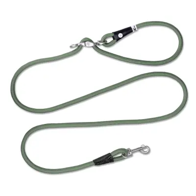Curli Vario Comfort Köpek Gezdirme Kayışı 2m (Koyu Yeşil) [L]