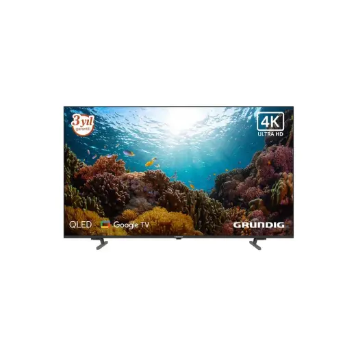 Grundig 43GJQ9200 43'' 108 Ekran Uydu Alıcılı 4K Ultra HD Google Smart QLED TV