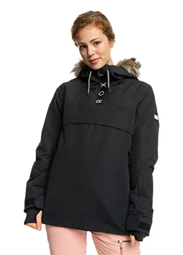 Shelter Jk Siyah Kadın Kayak Snowboard Montu