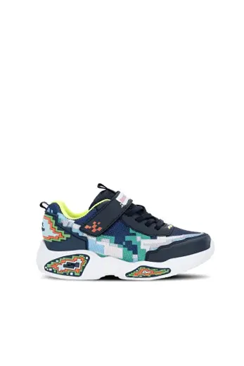 NINJA Erkek Çocuk Navy / Green Günlük Spor Ayakkabısı