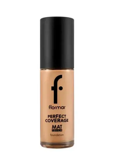 Mat Touch E Vitamini İçeren Yüksek Pigmentli & Mat Bitişli Fondöten 8682536057721 | Flormar