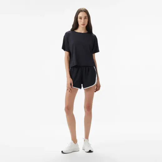 Under Armour Fly By 3 Kadın Siyah Koşu Şortu