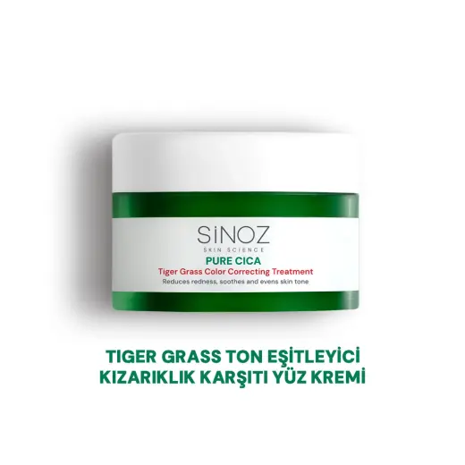 Sinoz Pure Cica Tiger Grass Yüz Kremi 15 ml