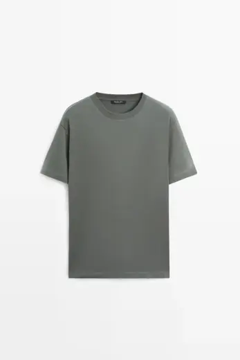 %100 pamuklu kısa kollu t-shirt