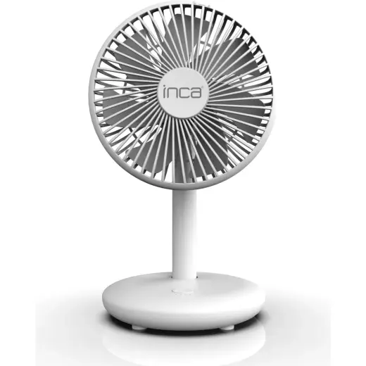 Inca Imf-14b Şarj Edilebilir 2400 Mah 4 Kademeli Taşınabilir Masa Fanı Masaüstü Fan