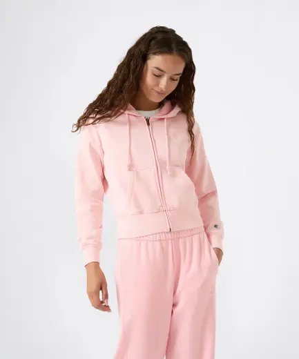 Champion Icons Wash Full Zip Hoodie Sweatshirt