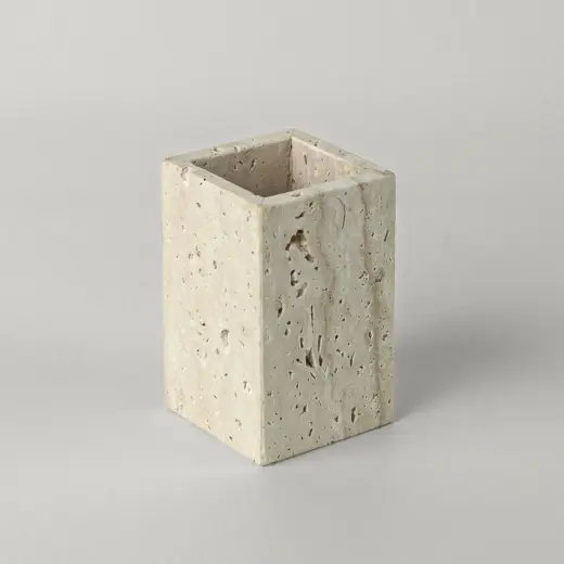 Linens Marble 7x7x11 cm Diş Fırçalık