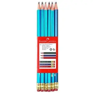 Faber Castell Silgili Kurşun Kalem 12li Hb 2120