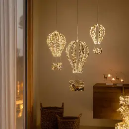 Asu Led Işıklı Balon Dekor 78 cm Altın 3