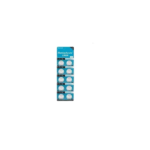 Mettzchrom Kol Saat Pili 377A LR626 Ag4 1.5V 10'lu Yedek Pil Seti Ekonomik Kullanım