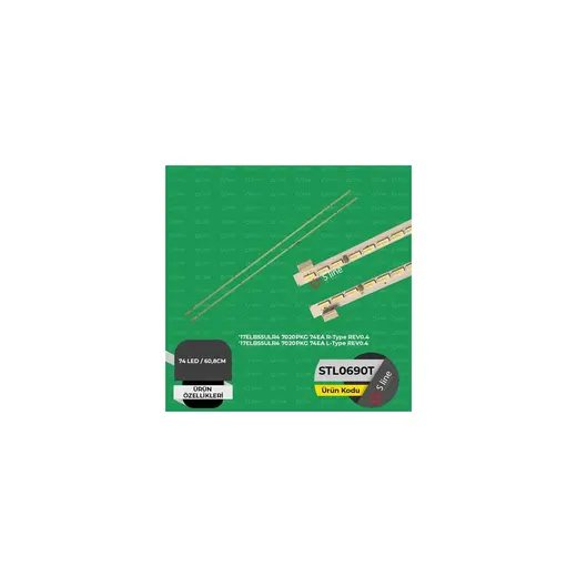 Uravas Store 17ELB55ULR4, 7020PKG 74EA R-Type REV0.4,7020PKG 74EA L-Type Rev0.4 Tv Ledi