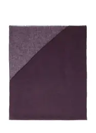 Mürdüm Kadın Keten Şal 3