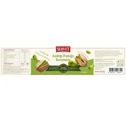 Servet Şeker İlavesiz Antep Fıstık Kreması 200 g 3