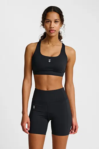 HIIT IMPACT STRAP SPORCU SÜTYENİ Siyah Kadın Spor Sütyeni