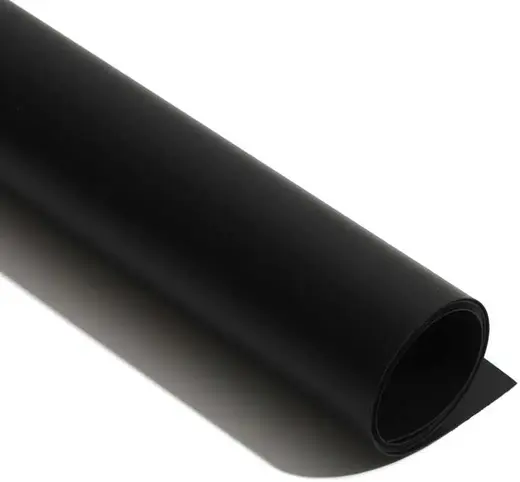 GDX 120x200 cm Siyah PVC Stüdyo Fon Perde Silinebilir Kırışmaz Ürün Çekim Arka Planı