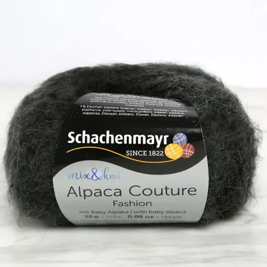 Schachenmayr Alpaca Couture Füme 25 gr El Örgü İpi - 00070