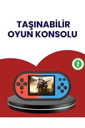 520 Oyunlu El Oyun Konsolu TV Bağlantılı HD LCD Ekranlı - Lisinya