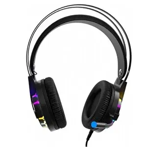 Inca IGK-X10 RGB Siyah Mikrofonlu Kulak Üstü Kulaklık