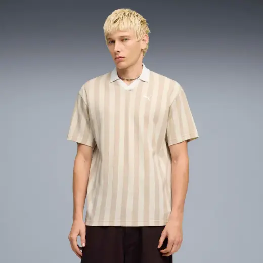 Puma Class Pinnacle Erkek Krem T-Shirt