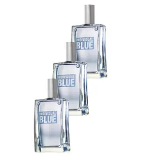 Avon Individual Blue Erkek Parfüm Edt 100 Ml Üçlü Set