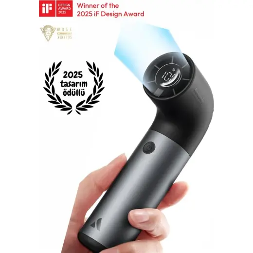 Aecooly Portatif Soğutucu El Fanı Aecooly Ph01 Aero Pro Serisi Dijital Led Göstergeli