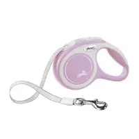 Flexi New Comfort Otomatik Şerit Köpek Gezdirme Kayışı 3m [XS] (Pembe)