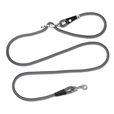 Curli Vario Comfort Köpek Gezdirme Kayışı 2m (Gri) [S]