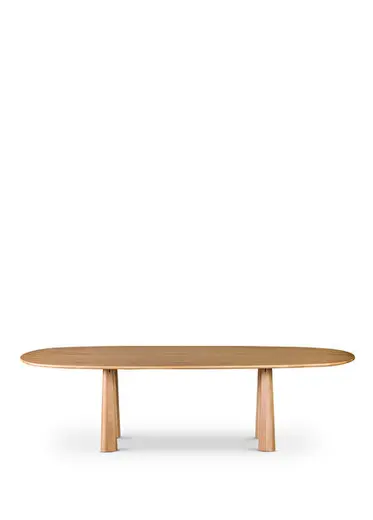 Filika Natural Oval 6 Kişilik Yemek Masası 220 cm