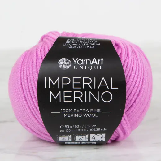 YarnArt IMPERIAL MERINO Pembe El Örgü İpi - 3323