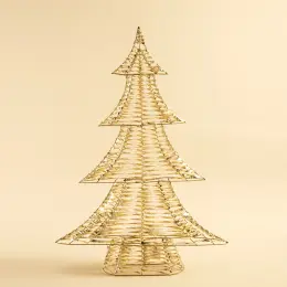 Ulu Led Işıklı Ağaç Dekor 150 cm Altın 4