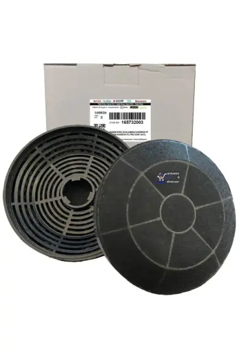 Arçelik Ade 605 S 7704331224 Bacasız Ankastre Davlumbaz Aspiratör İçin 2'li 1 Takım Karbon Kömür Filtre