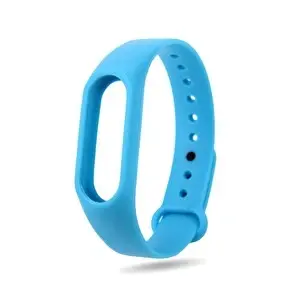 Xiaomi Mi Band 2 Yedek Silikon Mavi Bileklik
