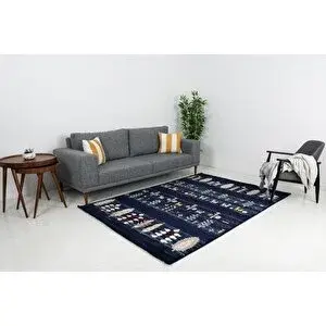Vivense Li̇fe Maki̇ne Halisi 6050, Saçakli, Multi̇, 100x200