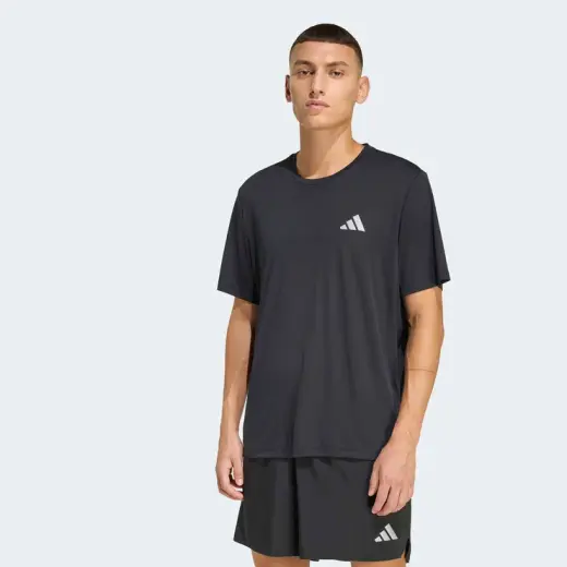 adidas Adi365 Running Essentials Erkek Siyah Koşu T-Shirt