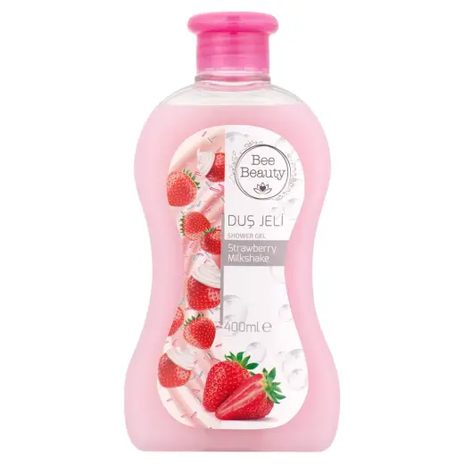 Bee Beauty Duş Jeli Strawberry Milkshake 400 ml