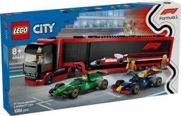 60445 LEGO® City RB20 ve AMR24 F1® Arabalı F1® Kamyonu 2