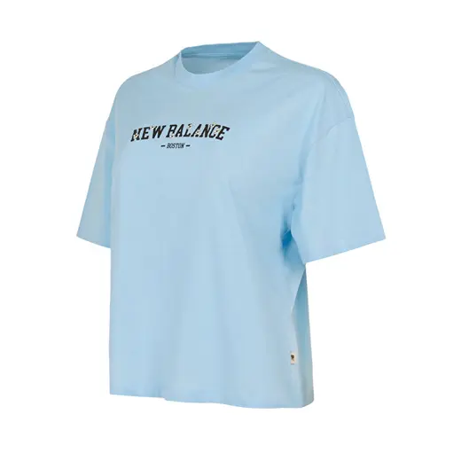 New Balance WNT3632 Mavi Kadın Tişört