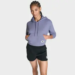 Converse Kadın Mor Crop Hoodie 5