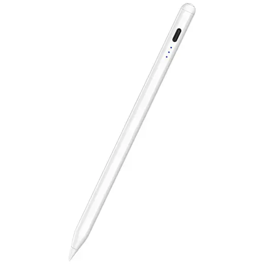 iPad 2025 11. Nesil A16 M3 Uyumlu Avuçiçi Red ve Eğim Özellikli Manyetik Yapışan Dokunmatik Kalem