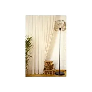 Vivense Massarelli̇ Kirçilli Keten Tül Naturel Pi̇lesi̇z 350x260