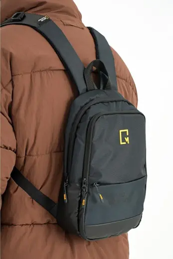 Mega Polo Yağmura Dayanıklı Polyester Kumaş Mini Sırt Çantası